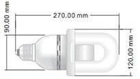 bulbo a induzione elettromagnetica Venus e27 - 60w