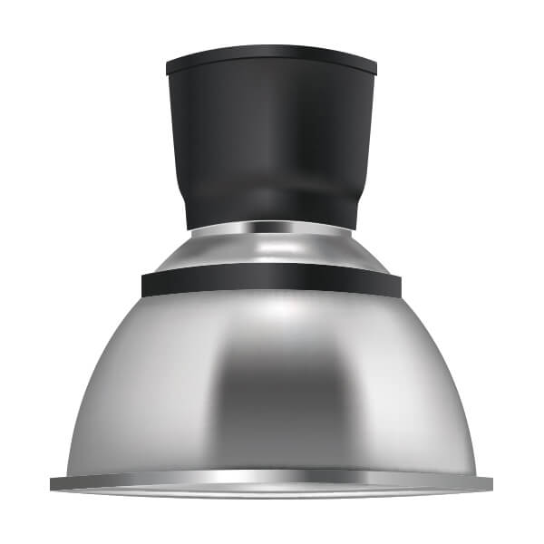 Low bay bell decorative lamp dome lens