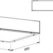 Suspended industrial ceiling induction lamp C-BOX