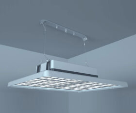 EcoBeam 1 suspended from ceiling