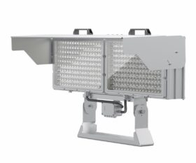 Italtesla Proiecta UCF4 1200W LED floodlight side