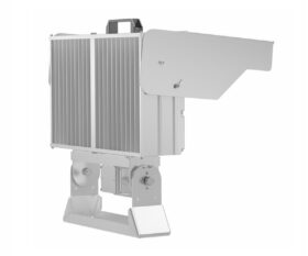 Italtesla Proiecta UCF4 600W LED floodlight rear perspective