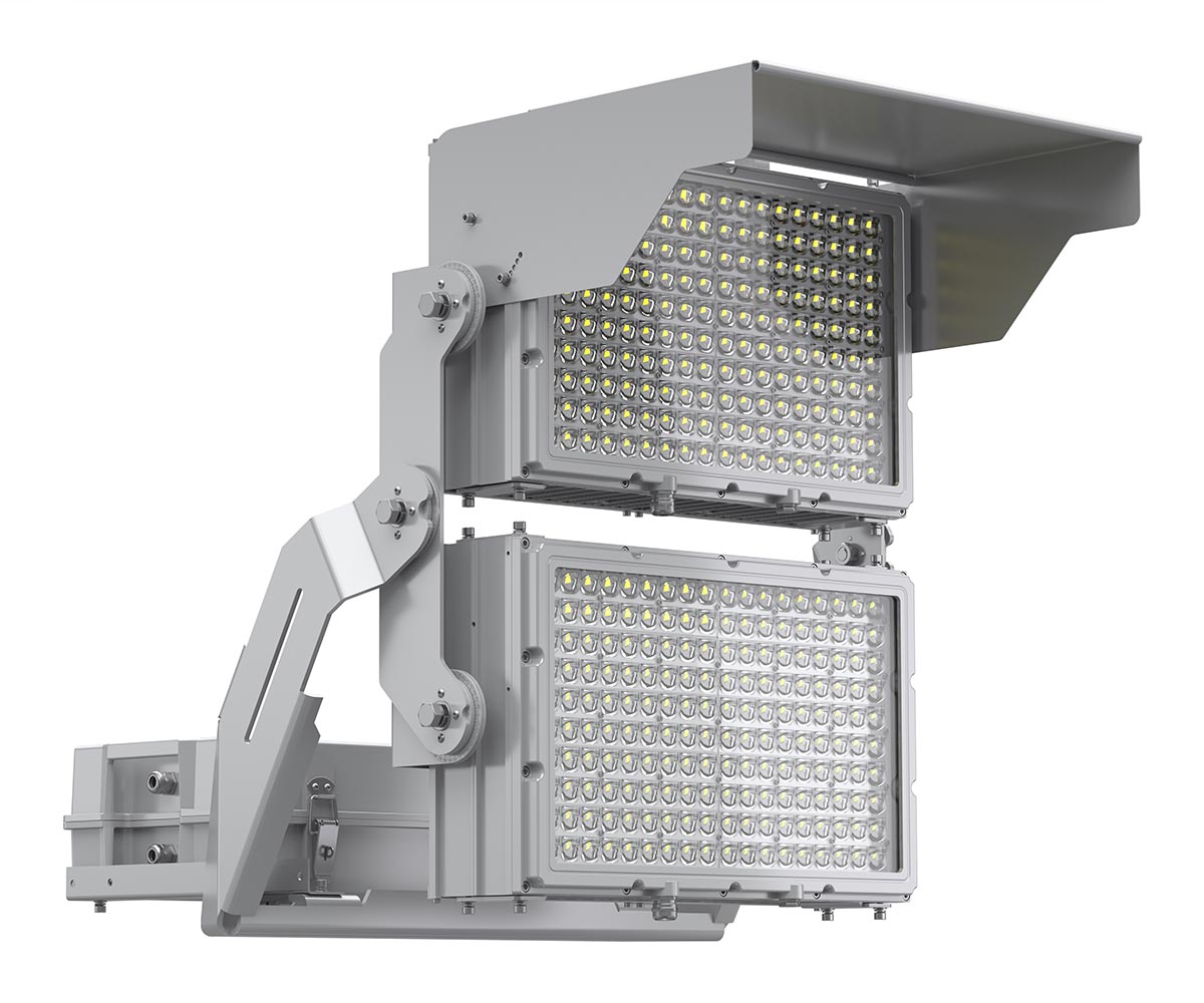 Italtesla Proiecta UCF4 LED Floodlight 1200W / 1500W – High Power Stadium Light