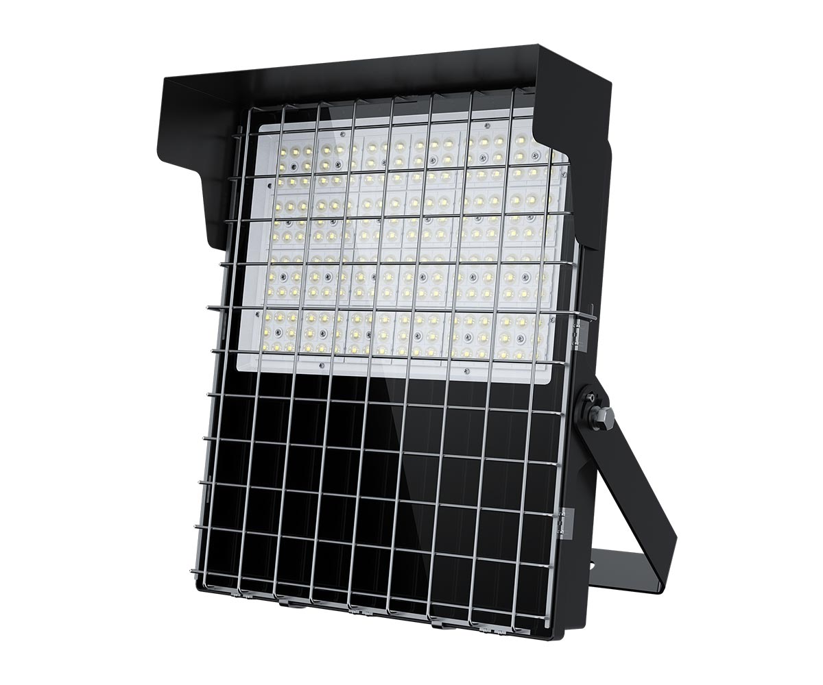 Italtesla Proiecta UCF5 400W IK10 mesh floodlight