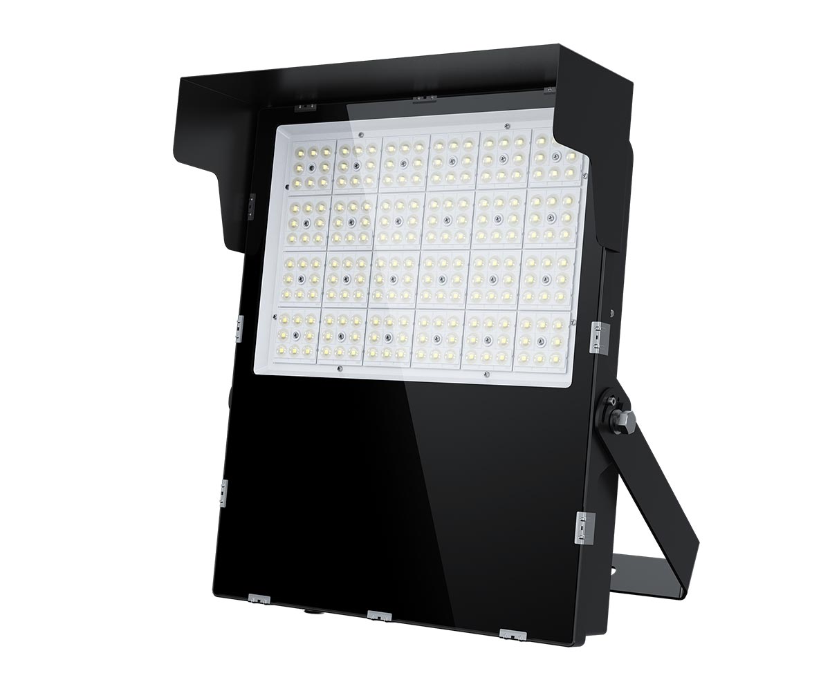 Italtesla Proiecta UCF5 400W LED visor black front