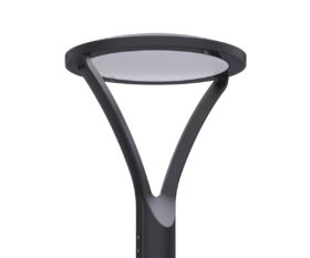 Italtesla Strada UCP1 LED pole light angle view